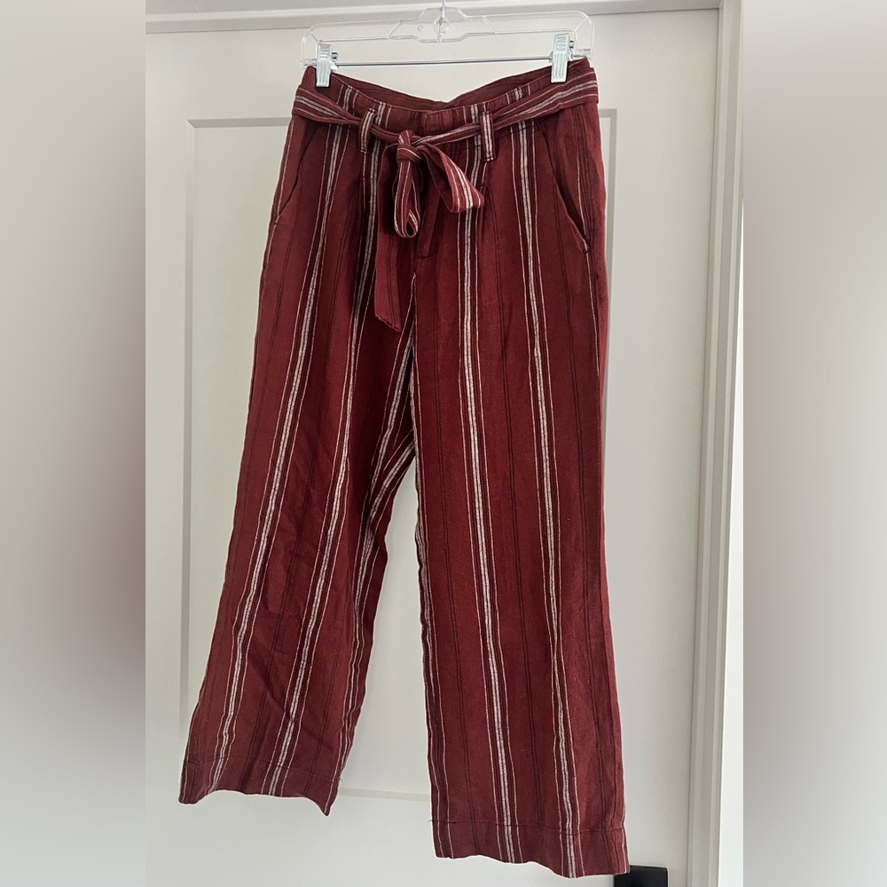 Women’s striped Linen pants